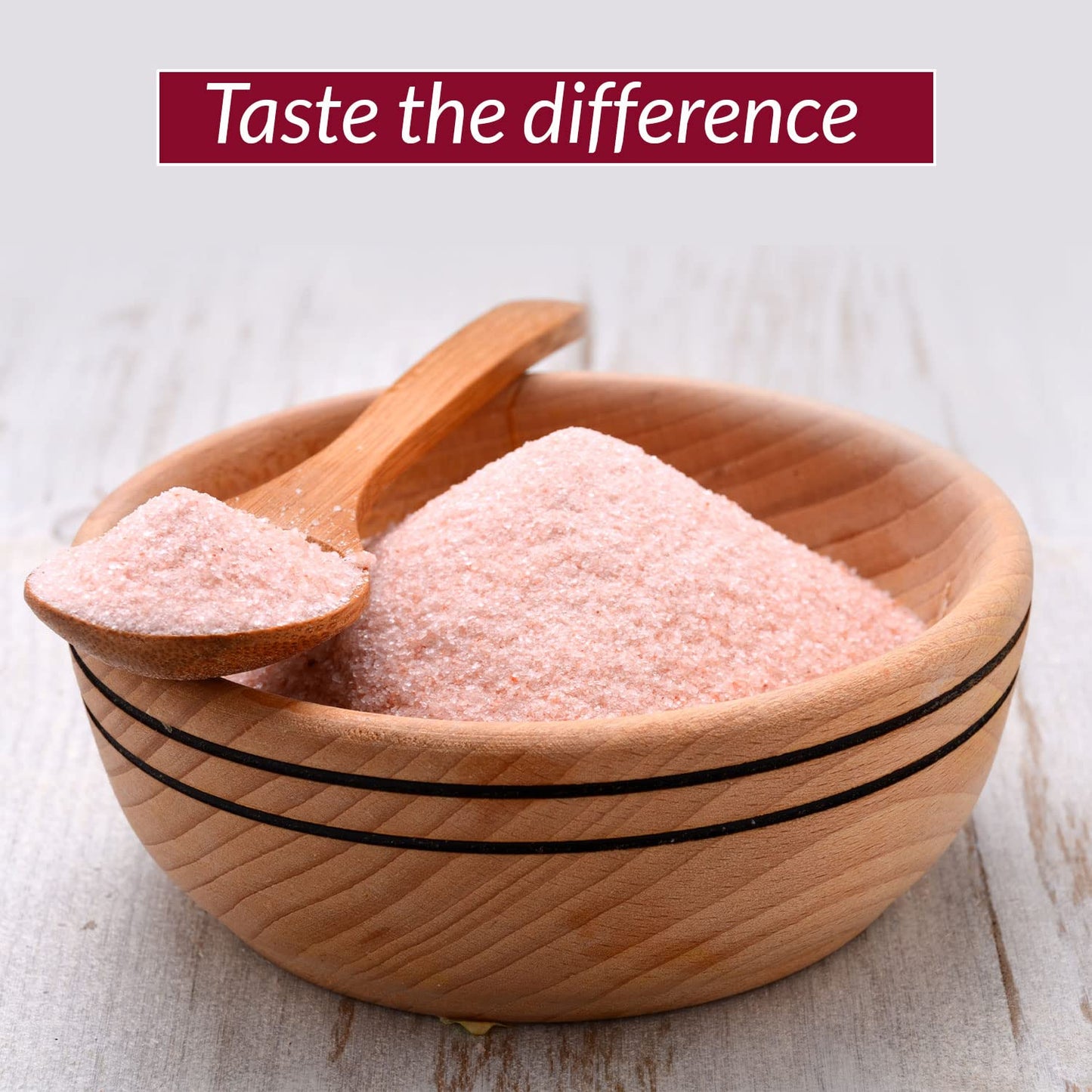Himlayan Pink Salt, Fine Grain - 6 Lbs (6X1 Pound Bag)