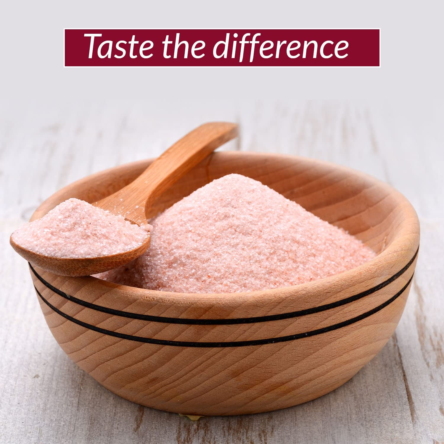 Himlayan Pink Salt, Fine Grain - 6 Lbs (6X1 Pound Bag)